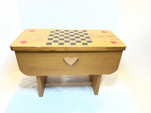 Vintage hard wood - foot, step